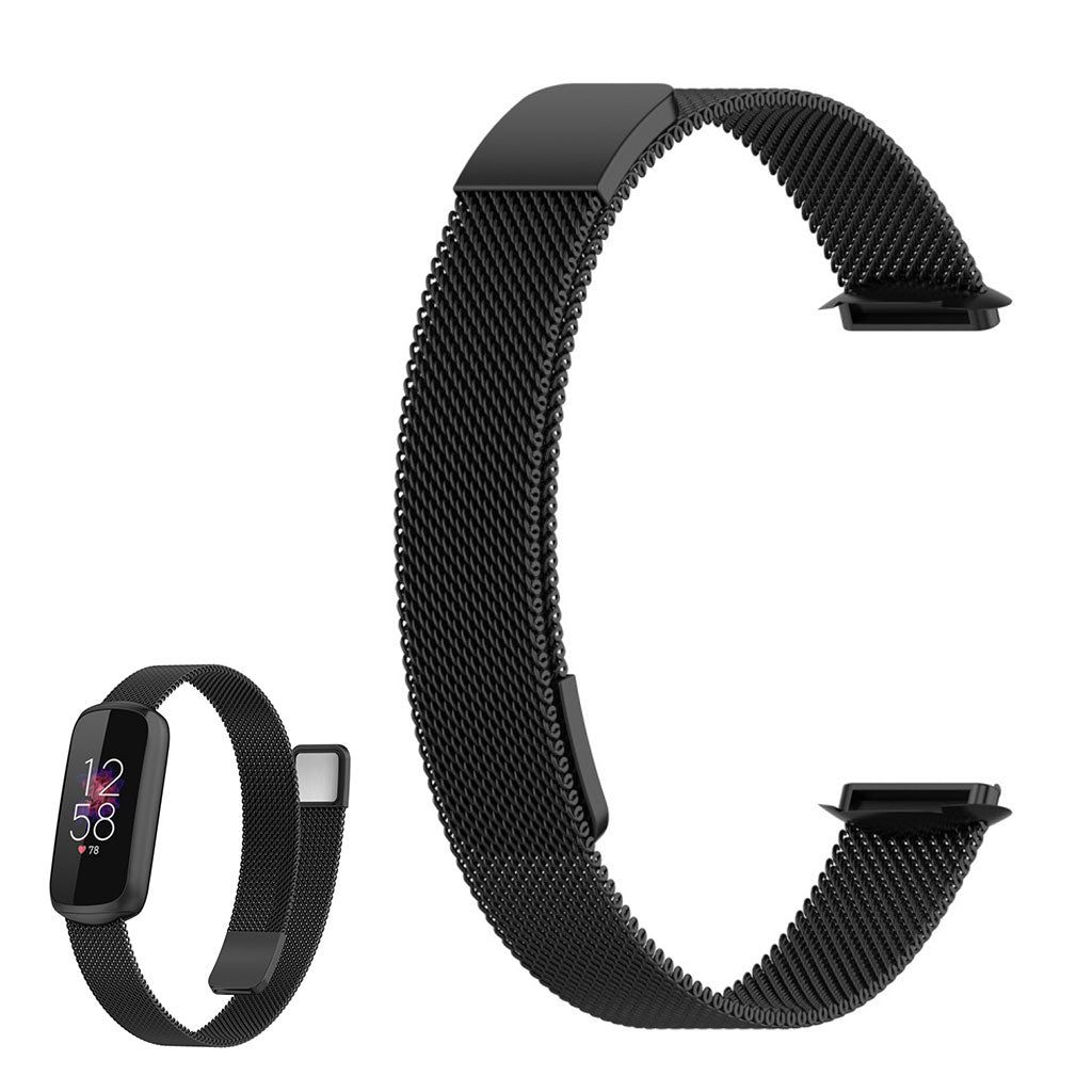 Super cool Fitbit Luxe Metal Rem - Sort#serie_2