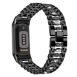 Super Nice Fitbit Charge 5 Metal And Rhinestone Strap