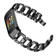 Comfortable Fitbit Charge 5 Metal And Rhinestone Strap