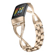 Very Fantastic Fitbit Charge 5 Metal And Rhinestone Strap