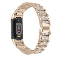 Mega Delightful Fitbit Charge 5 Metal And Rhinestone Strap