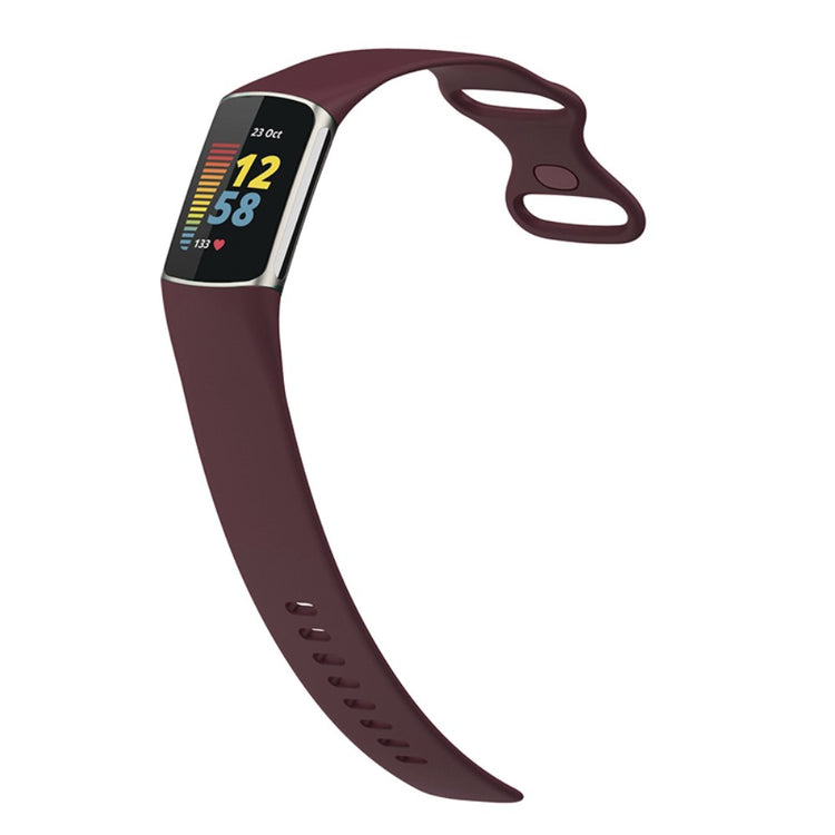 Helt vildt fed Fitbit Charge 5 Silikone Rem - Pink#serie_3