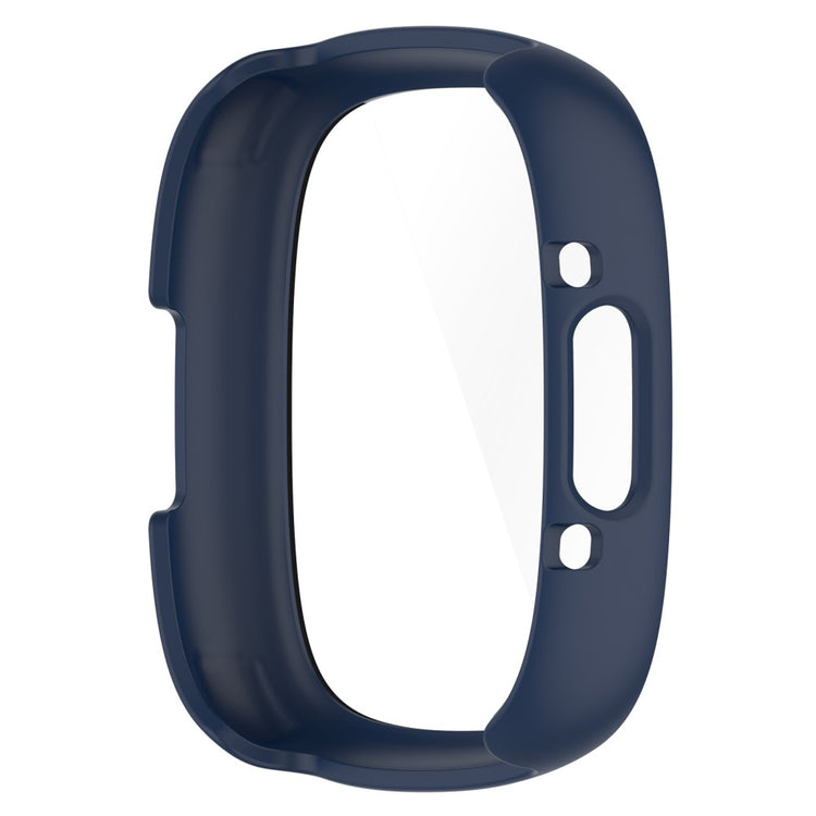 Alle Tiders Fitbit Sense 2 / Fitbit Versa 4 Cover med Skærmbeskytter i Plastik og Hærdet Glas - Blå#serie_6