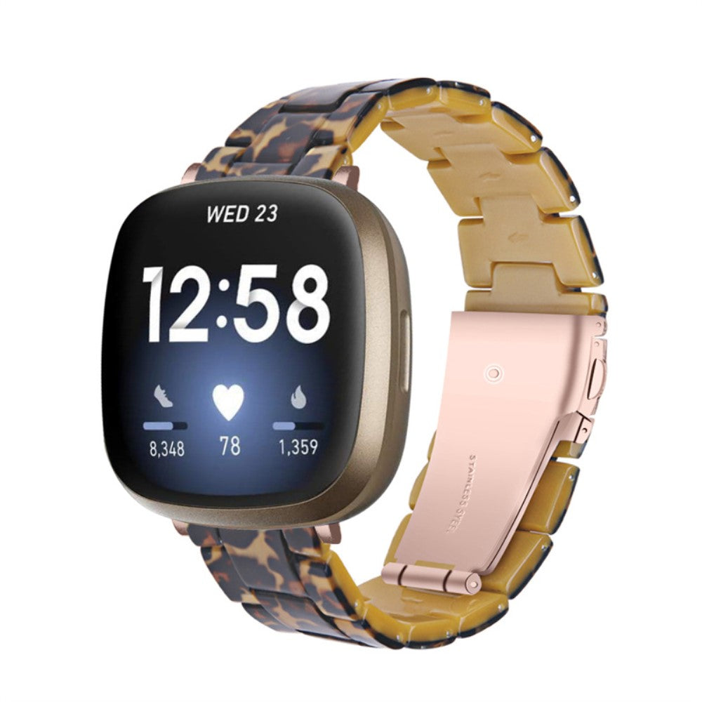 Mega pænt Fitbit Sense 2 / Fitbit Versa 4  Rem - Brun#serie_2