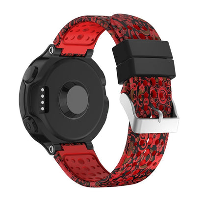 Vildt godt Universal Garmin Silikone Rem - Rød#serie_2