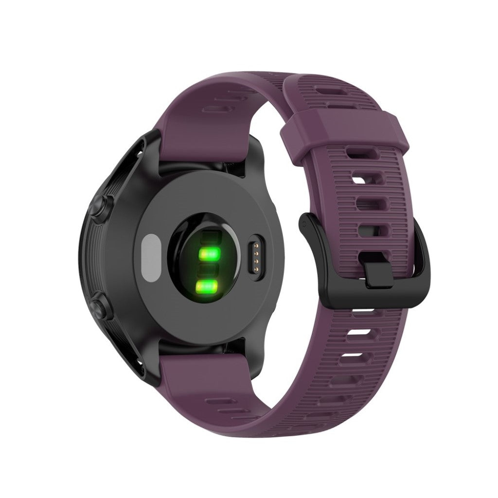 Fremragende Universal Garmin Silikone Rem - Lilla#serie_11