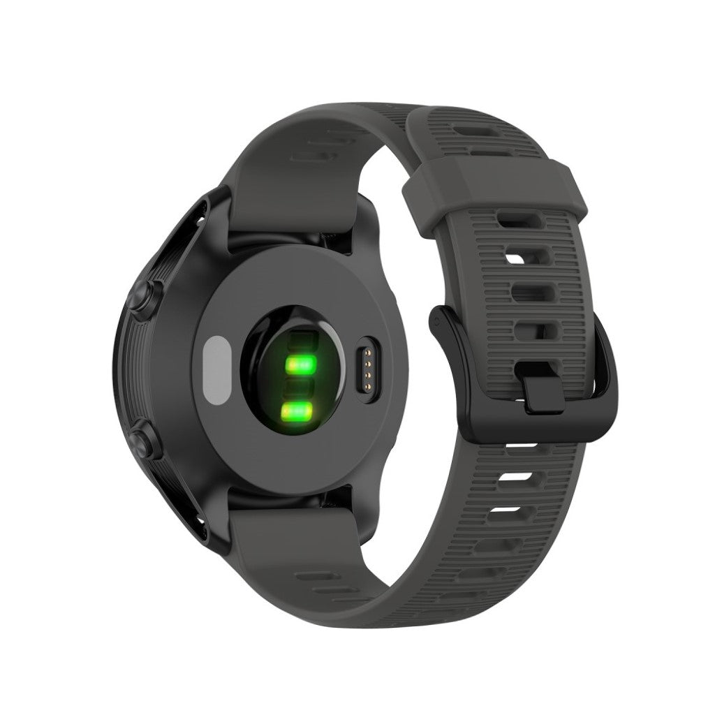 Fremragende Universal Garmin Silikone Rem - Sølv#serie_3