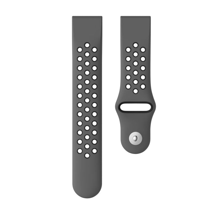 Super sejt Universal Garmin Silikone Rem - Sort#serie_3