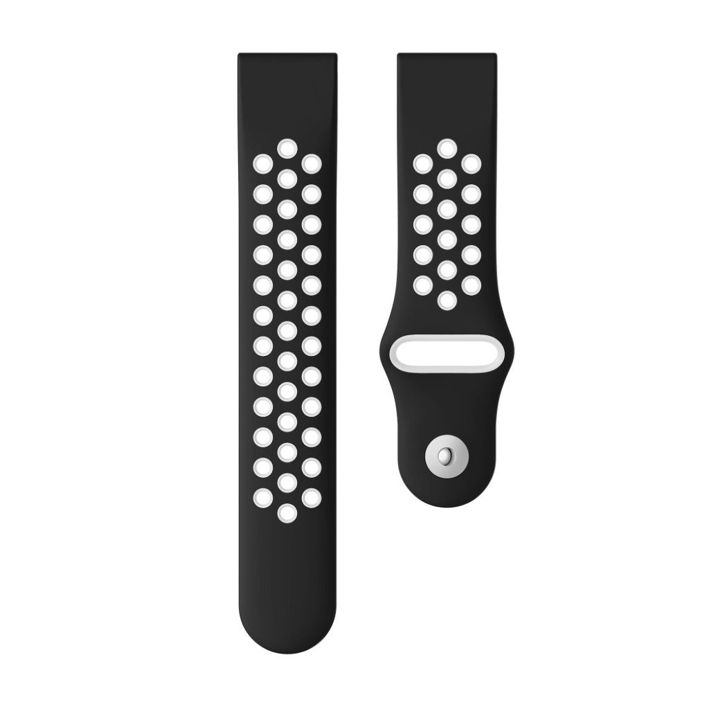 Super sejt Universal Garmin Silikone Rem - Sort#serie_4