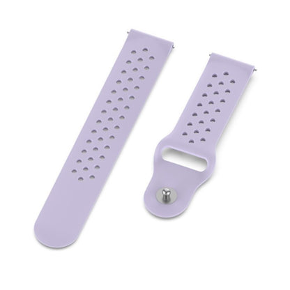 Super fed Universal Garmin Silikone Rem - Lilla#serie_8