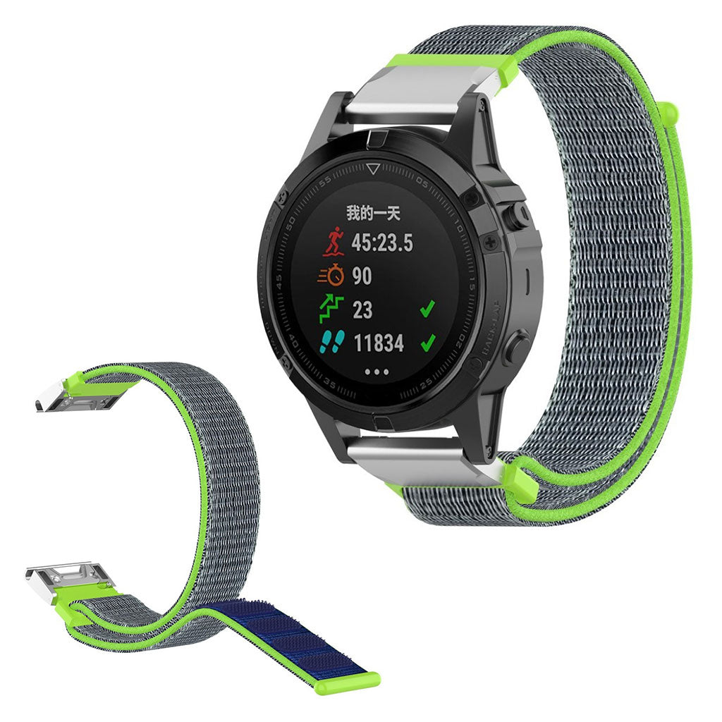 Fenix 5 nylon strap on sale