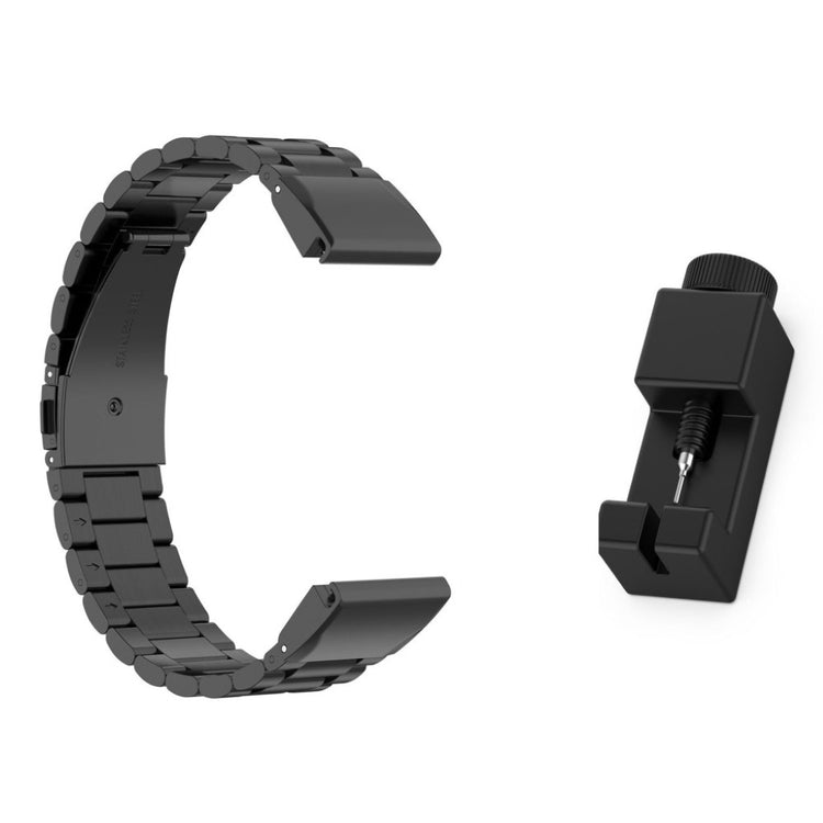 Helt vildt cool Garmin Fenix 5 Metal Rem - Sort#serie_1