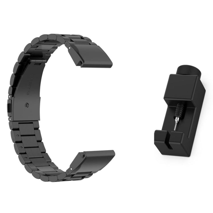 Helt vildt cool Garmin Fenix 5 Metal Rem - Sort#serie_1