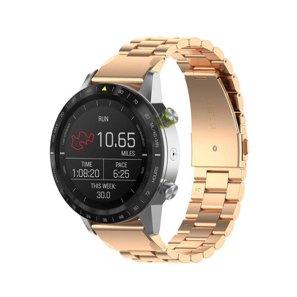 Helt vildt cool Garmin Fenix 5 Metal Rem - Pink#serie_3