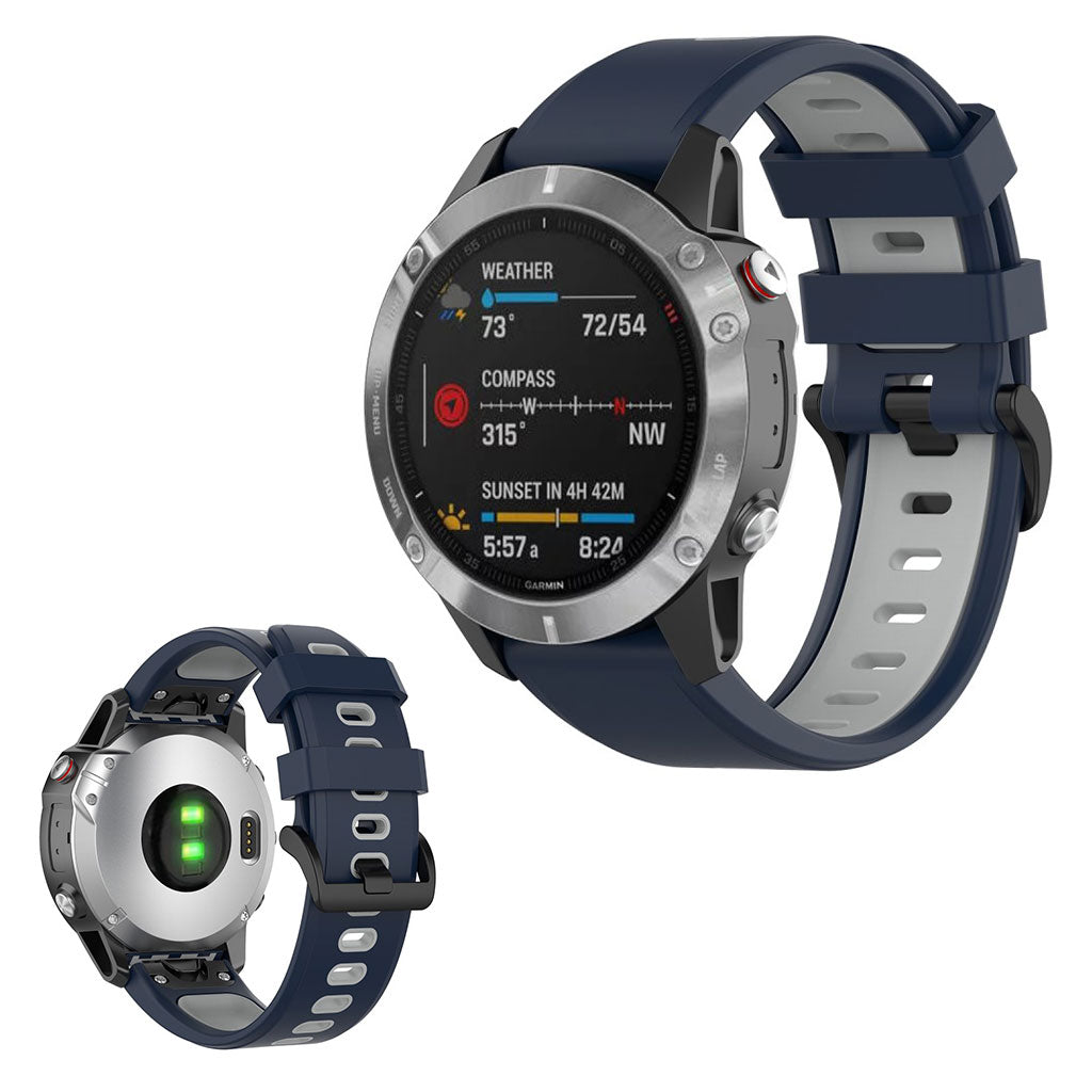 Cool Garmin Fenix 6 Garmin Fenix 5 Silicone Strap