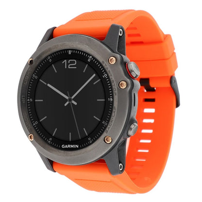 Rigtigt godt Garmin Fenix 5 Silikone Rem - Orange#serie_4