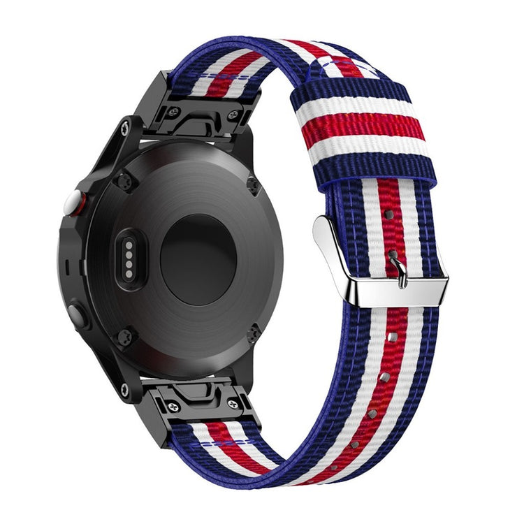 Helt vildt skøn Garmin Fenix 5 Nylon Rem - Flerfarvet#serie_3