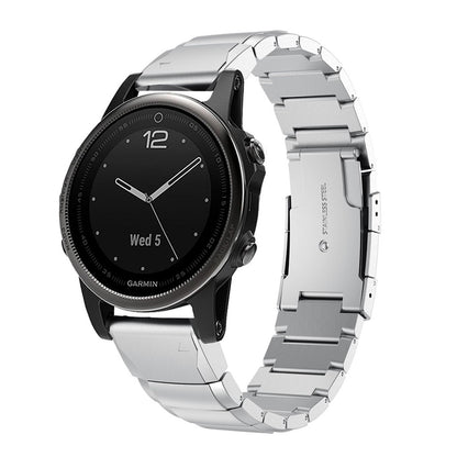 Yndigt Garmin Fenix 5S / Garmin Fenix 5S Plus Metal Rem - Sølv#serie_025