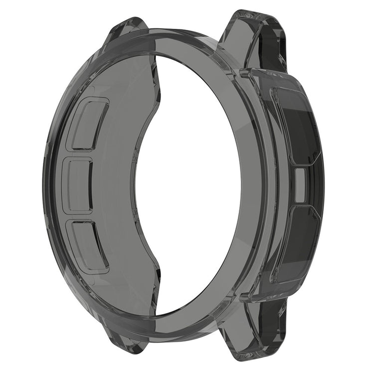 Garmin Instinct 2S Gennemsigtig Silikone Bumper  - Sort#serie_2