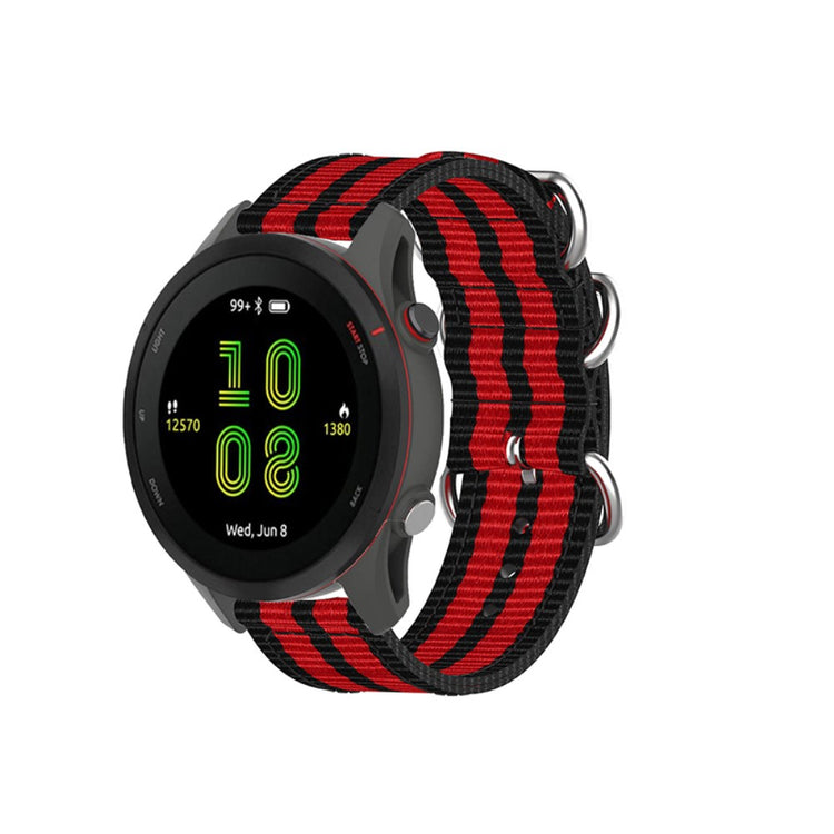 Meget kønt Garmin Forerunner 255 Nylon Rem - Flerfarvet#serie_2