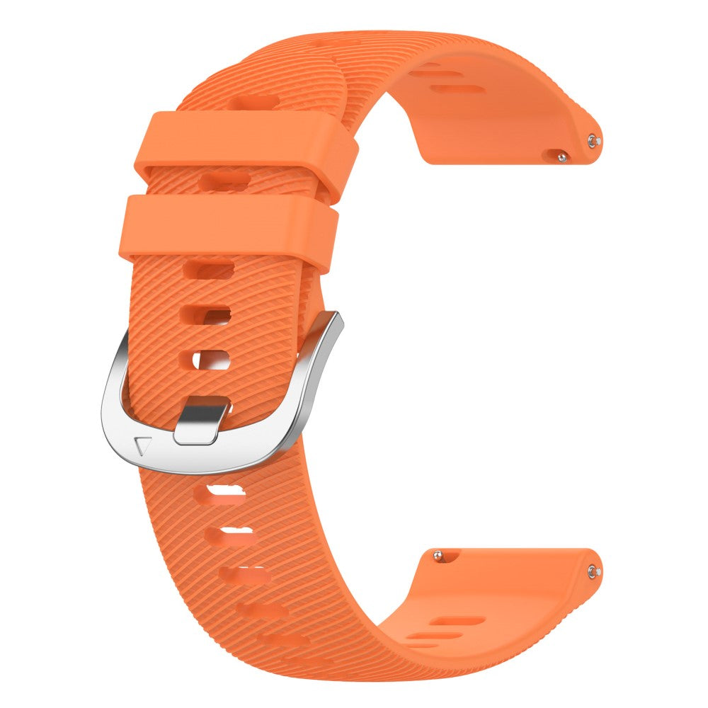 Meget Elegant Silikone Rem passer til Garmin Forerunner 265 - Orange#serie_5