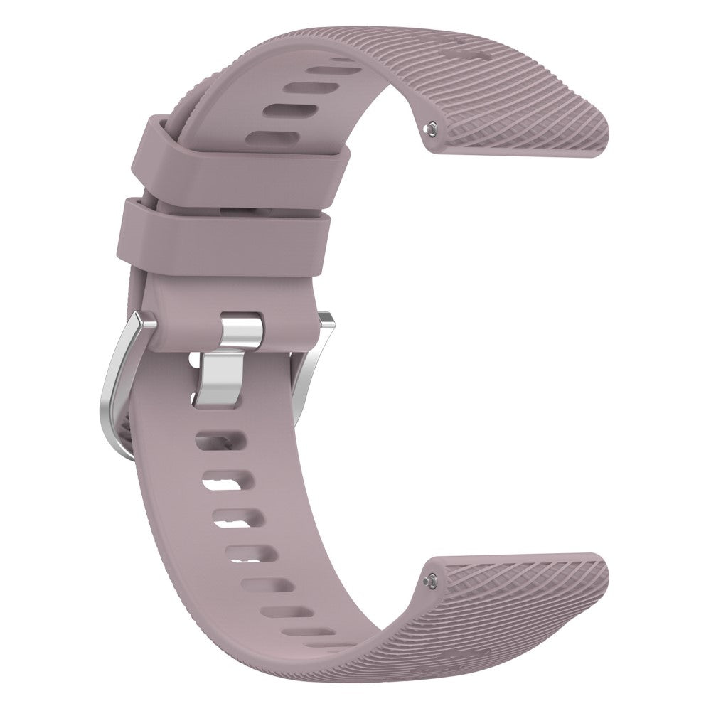 Meget Elegant Silikone Rem passer til Garmin Forerunner 265 - Lilla#serie_8