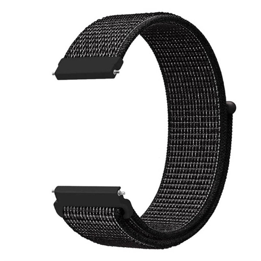 Godt Garmin Vivoactive 4 Nylon Rem - Sort#serie_11