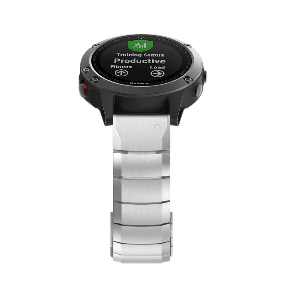 Alle tiders Garmin Fenix 6 Metal Rem - Sølv#serie_4