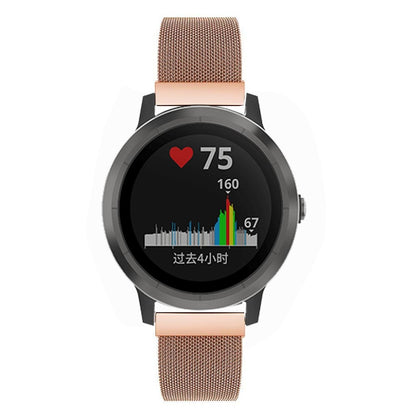 Helt vildt hårdfør Garmin Vivoactive 4S Metal Rem - Pink#serie_4