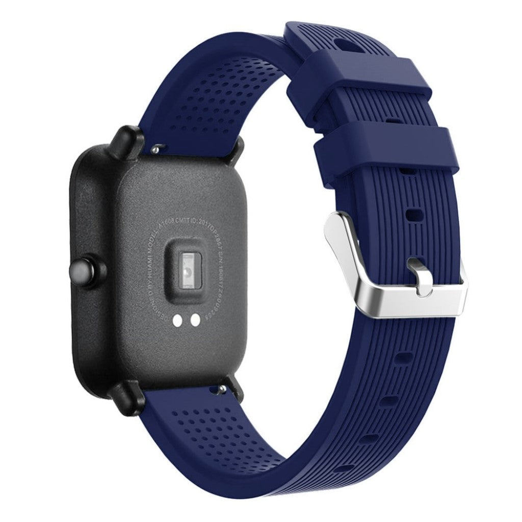 Super cool Amazfit Bip Lite Silikone Rem - Blå#serie_10