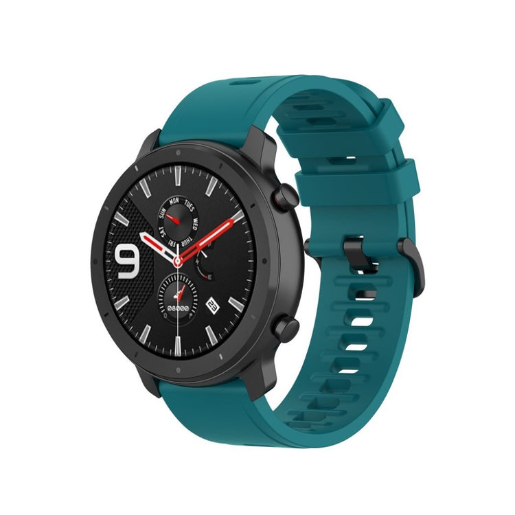 Vildt godt Amazfit GTR 47mm Silikone Rem - Grøn#serie_7