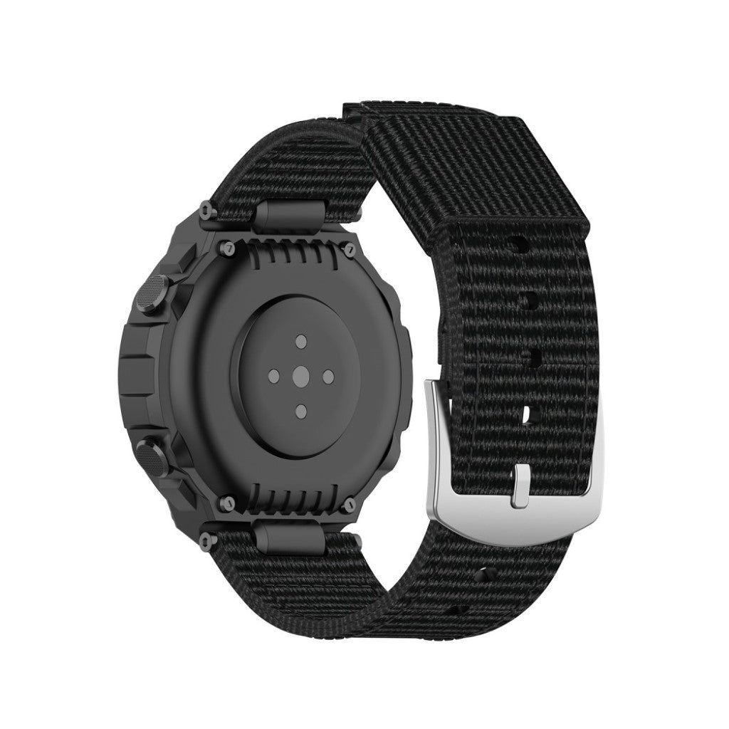 Kønt Amazfit T-Rex Nylon Rem - Sort#serie_2