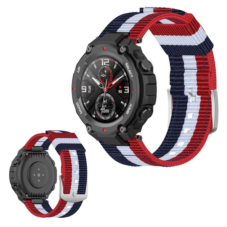 Kønt Amazfit T-Rex Nylon Rem - Flerfarvet#serie_6