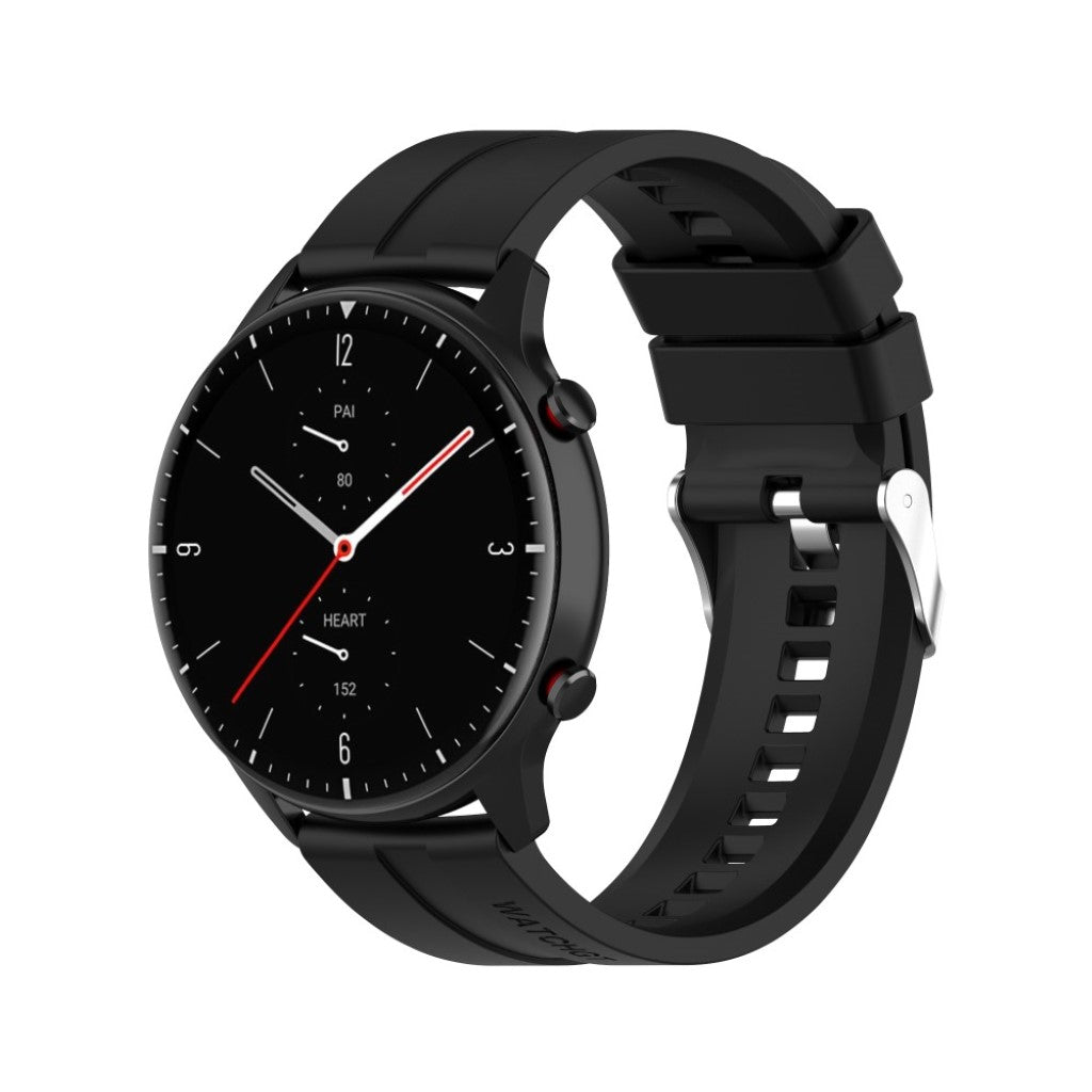 Vildt fed Universal Amazfit Silikone Rem - Sort#serie_1