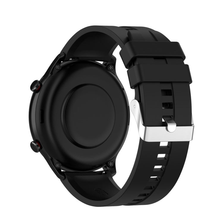 Vildt fed Universal Amazfit Silikone Rem - Sort#serie_1