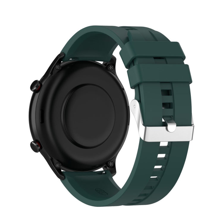 Vildt fed Universal Amazfit Silikone Rem - Grøn#serie_10