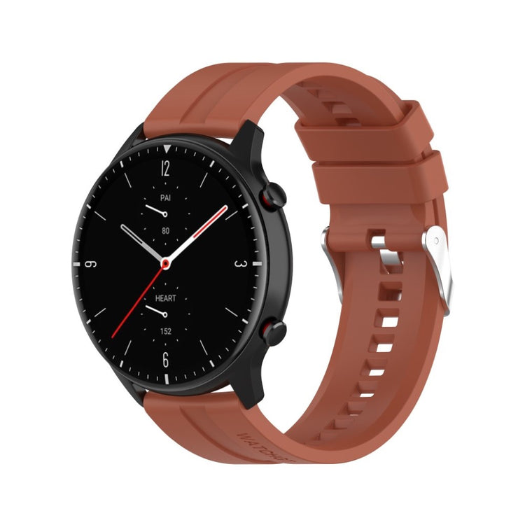 Vildt fed Universal Amazfit Silikone Rem - Orange#serie_14