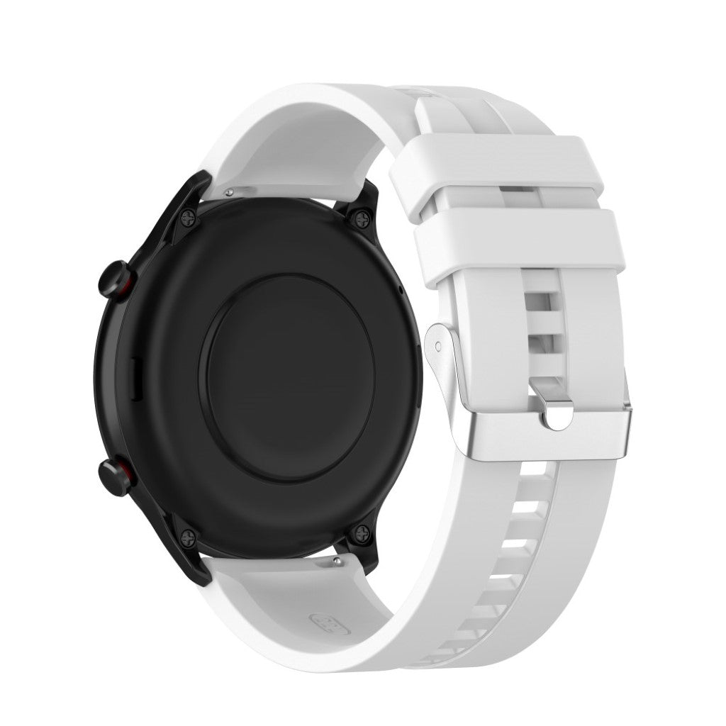 Vildt fed Universal Amazfit Silikone Rem - Hvid#serie_2