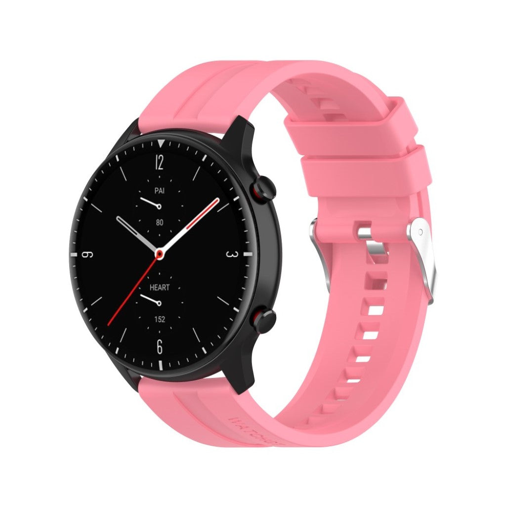 Vildt fed Universal Amazfit Silikone Rem - Pink#serie_5