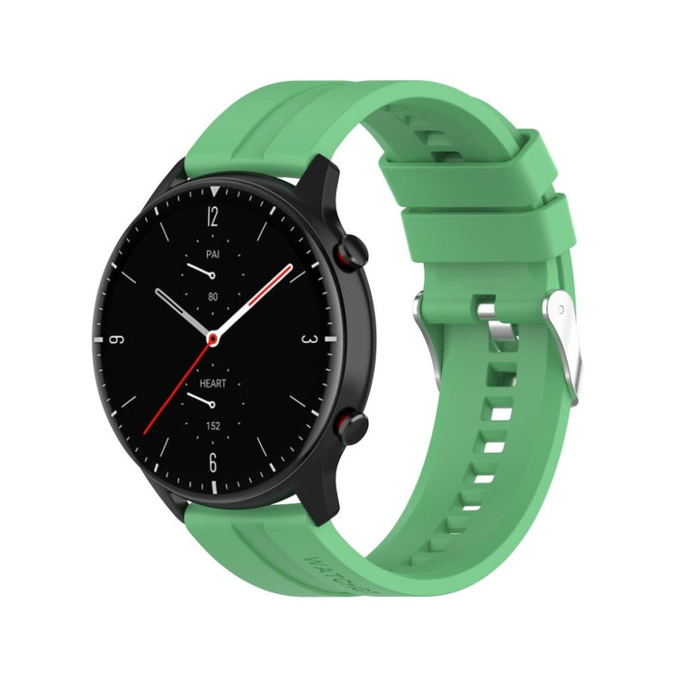 Vildt fed Universal Amazfit Silikone Rem - Grøn#serie_7