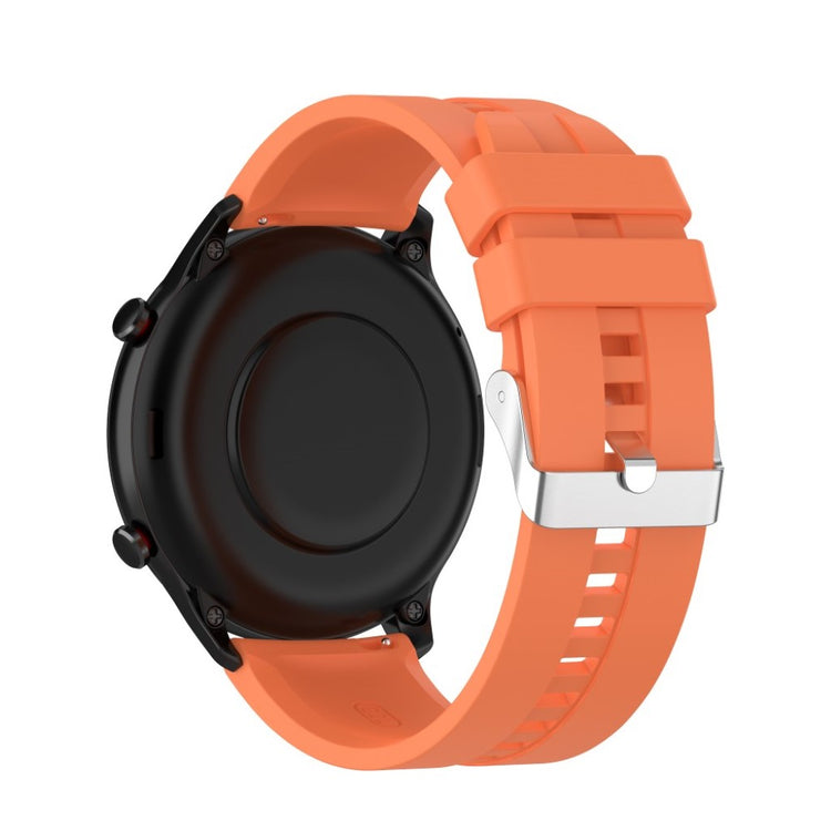 Vildt fed Universal Amazfit Silikone Rem - Orange#serie_8