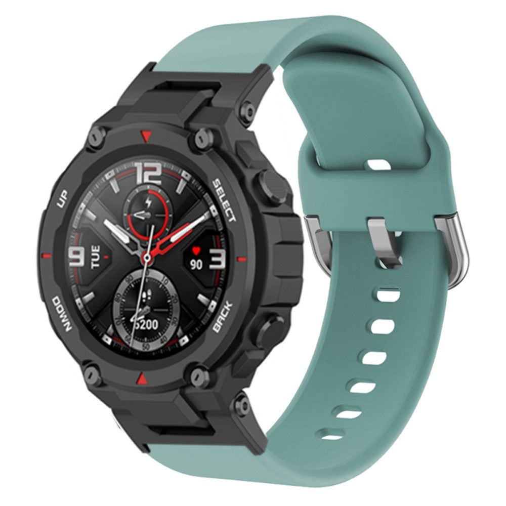 Tidsløst Amazfit T-Rex Pro / Amazfit Ares Silikone Urrem - Grøn#serie_2