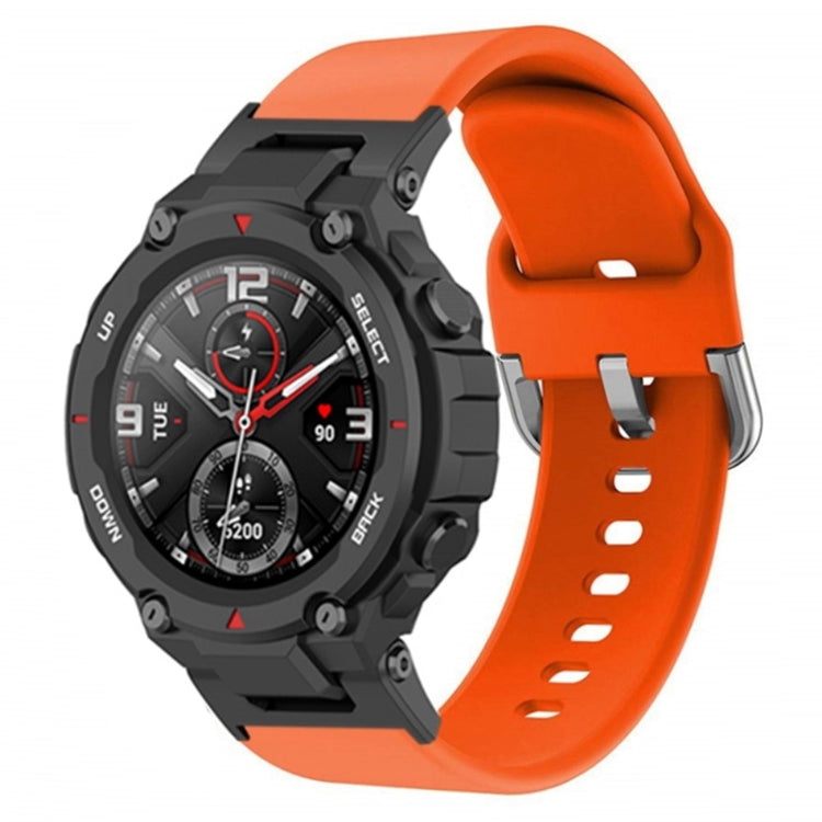 Tidsløst Amazfit T-Rex Pro / Amazfit Ares Silikone Urrem - Orange#serie_4