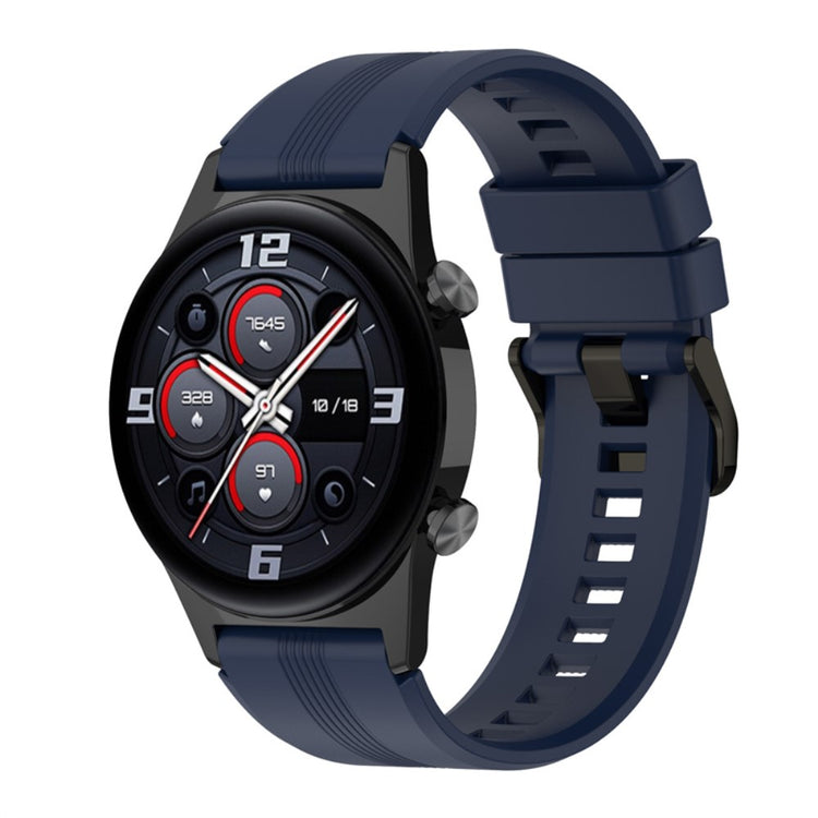 Super kønt Honor Watch GS 3 Silikone Rem - Sort#serie_5