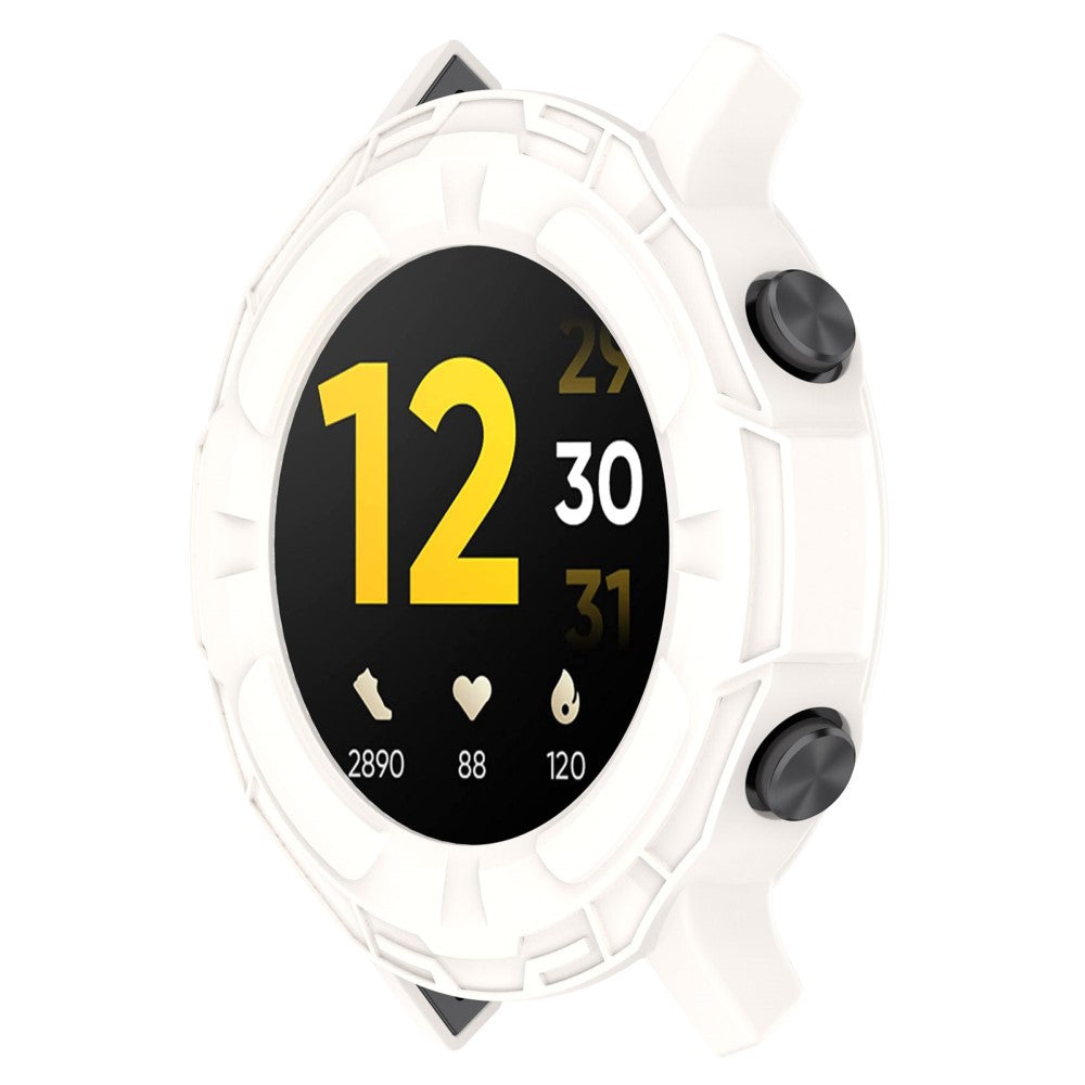 Realme Watch S Beskyttende Silikone Bumper  - Hvid#serie_6